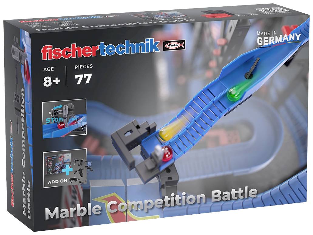 fischertechnik 571898 Marble Competition Battle Expriment Byggsats från 8 år