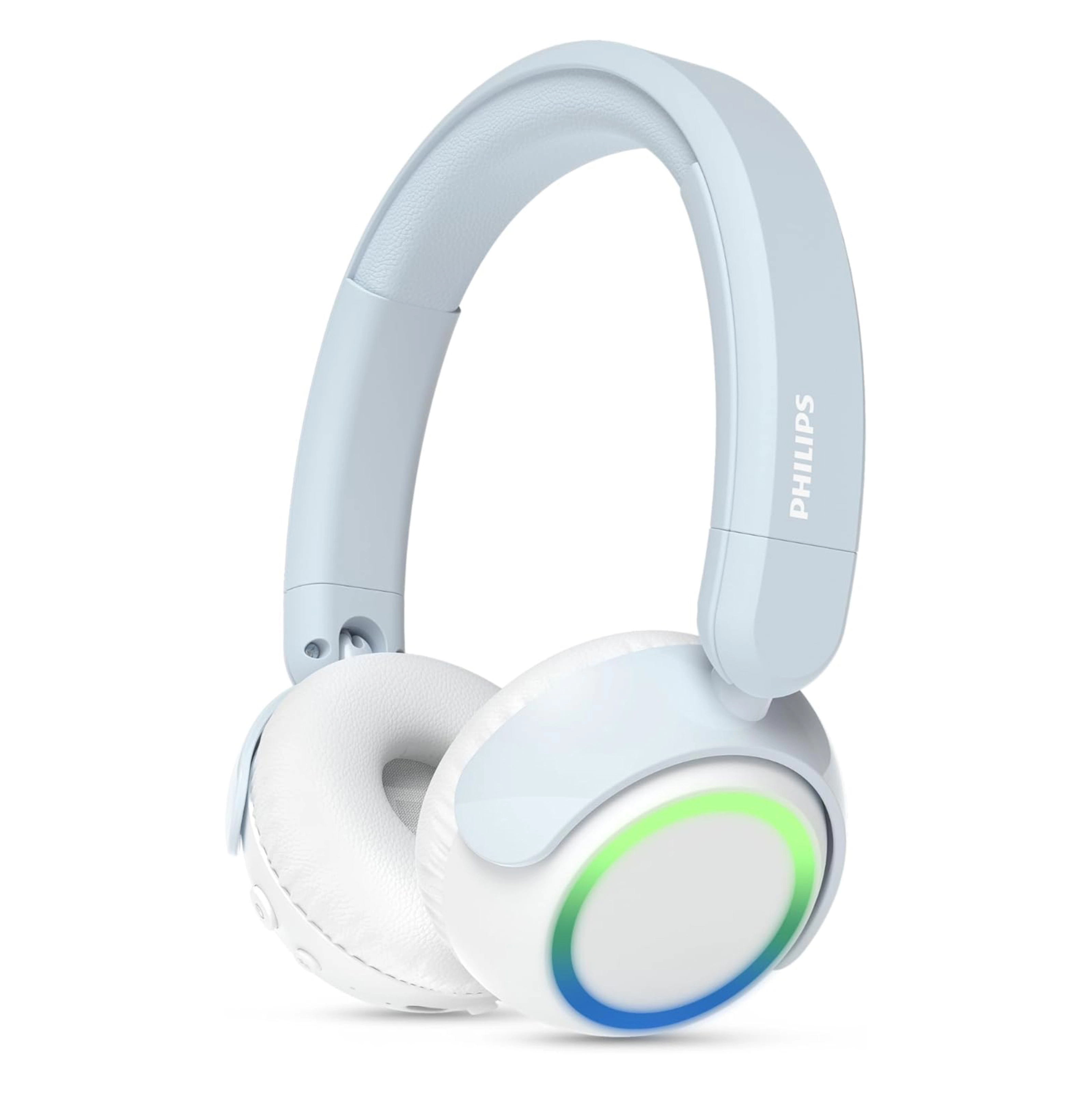 Philips K4206 trådlösa barnhörlurar med LED-paneler Blå
