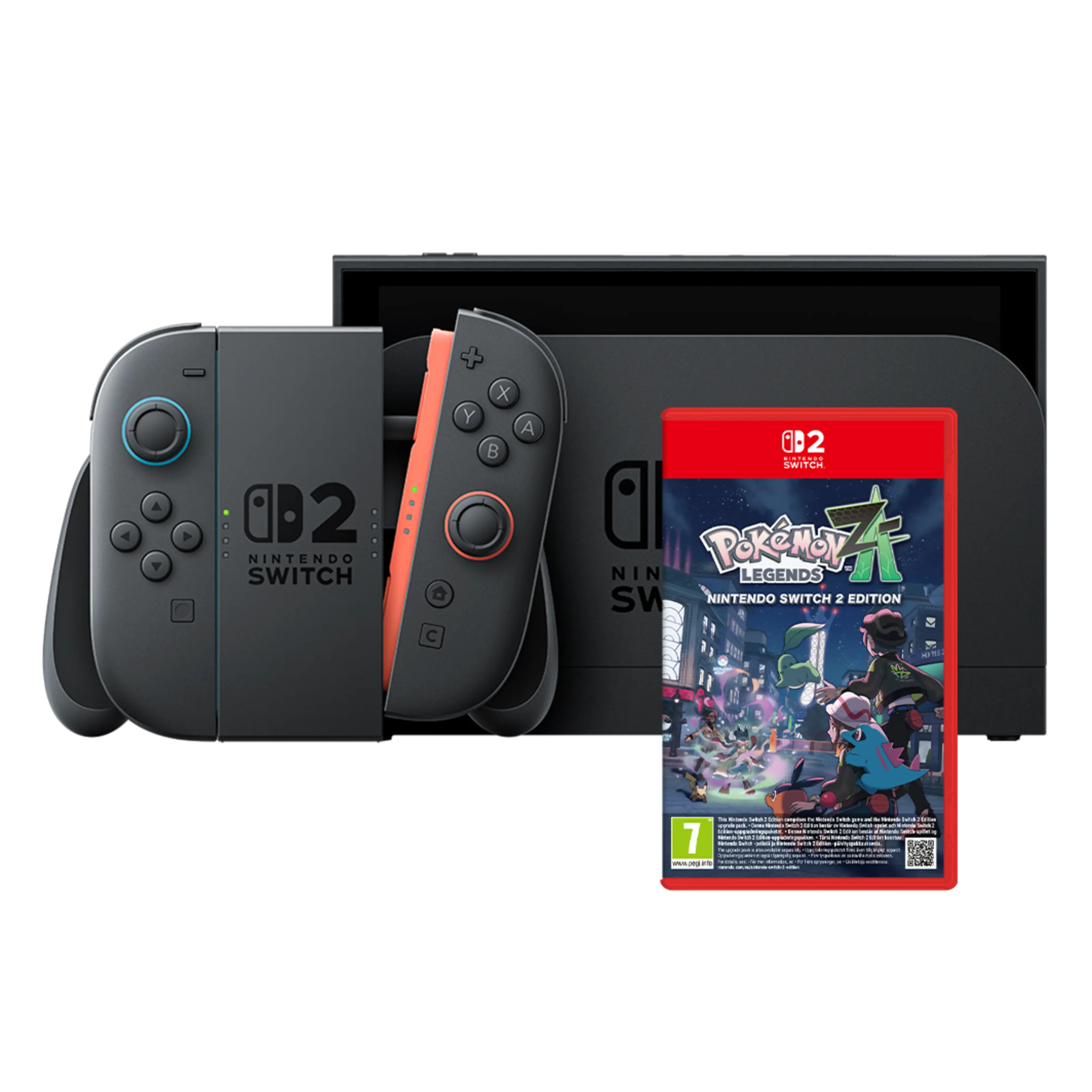Nintendo Switch 2 Spelkonsol 7,9″ med Pokémon Legends: Z-A Bundle