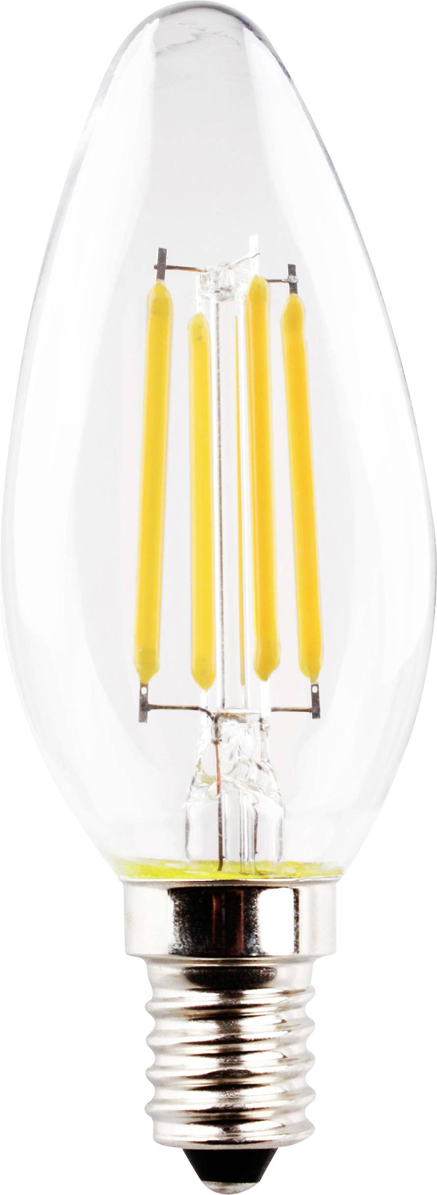 Müller-Licht 400396 LED-lamp EEK F (A – G) E14 Kronljusform 4.9 W = 40 W Varmvit 1 st