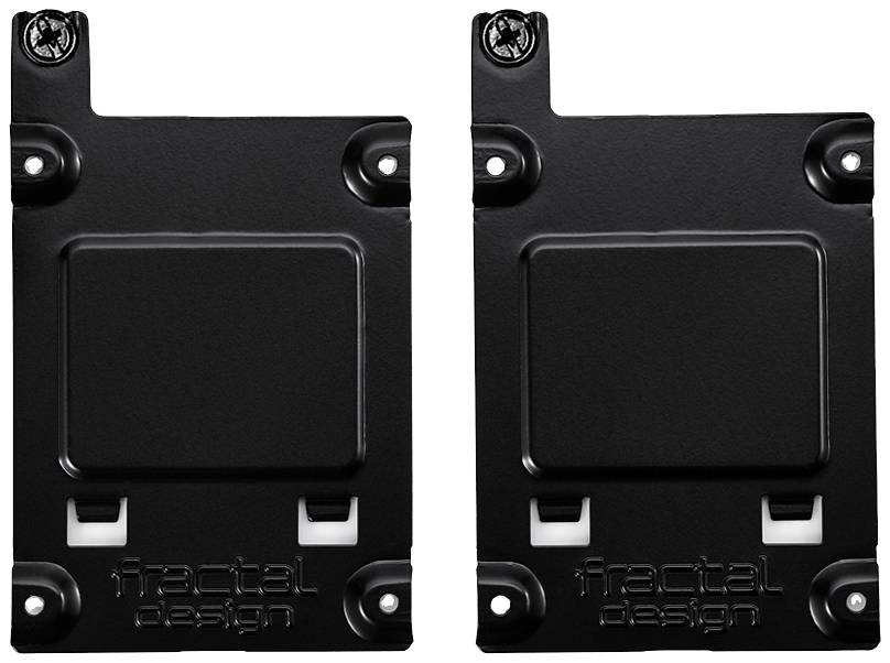 Fractal Design FD-ACC-SSD-A-BK-2P 2.5″ Hårddisk-monteringsram Svart