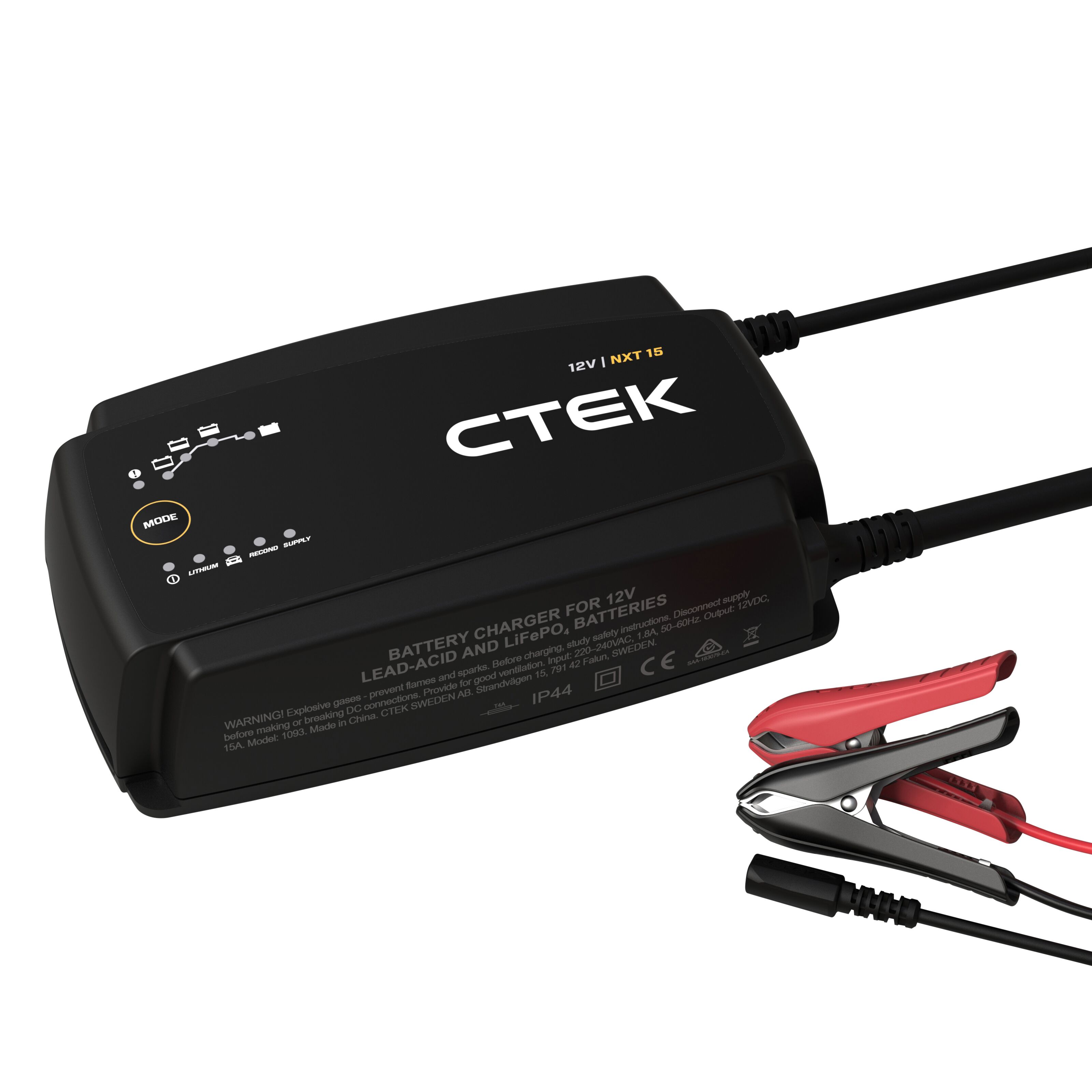 Ctek NXT 15 Smart batteriladdare 12 V 15 A
