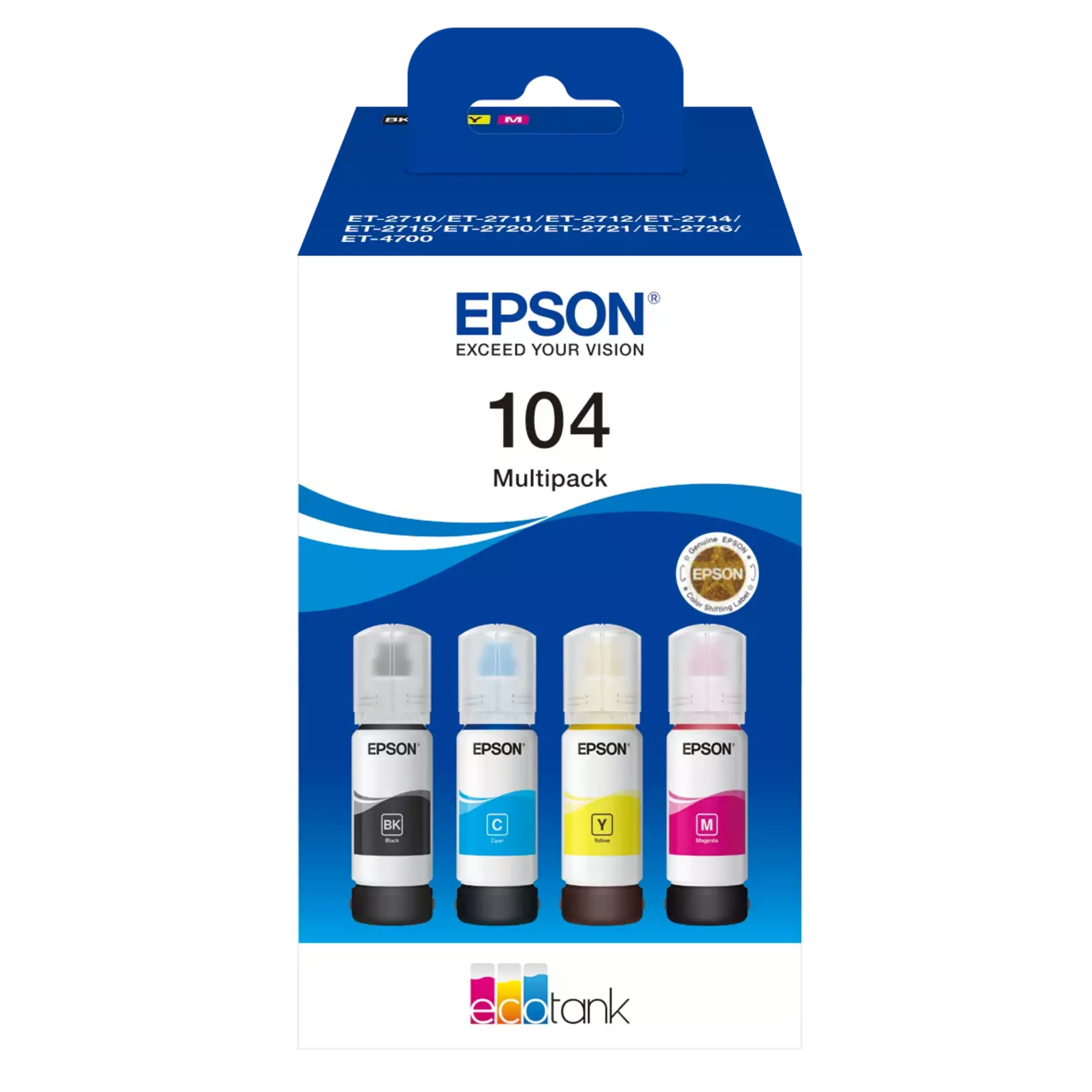 Epson 104 EcoTank bläckflaskor 4-pack 4-pack