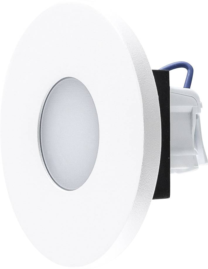 EVN LR01840W LR01840W Inbyggd LED-väggbelysning LED LED fast installerad 1.8 W Vit