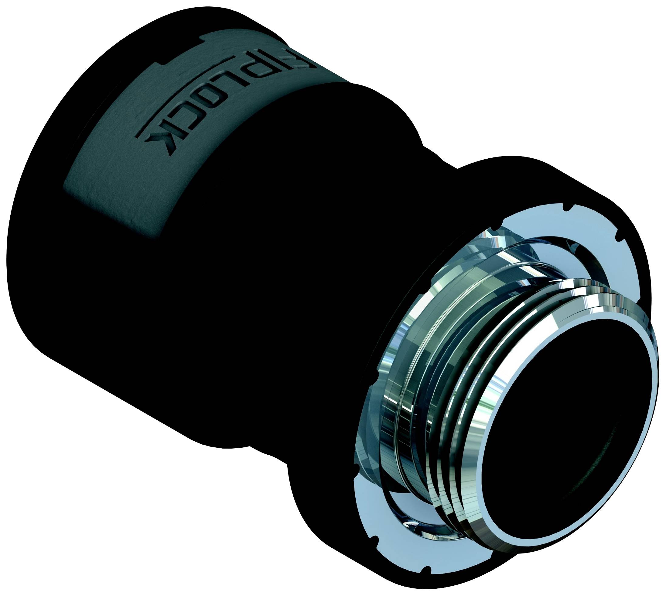 Fränkische Rohrwerke 4890472101 Skruvanslutning 38 mm Grå 10 st