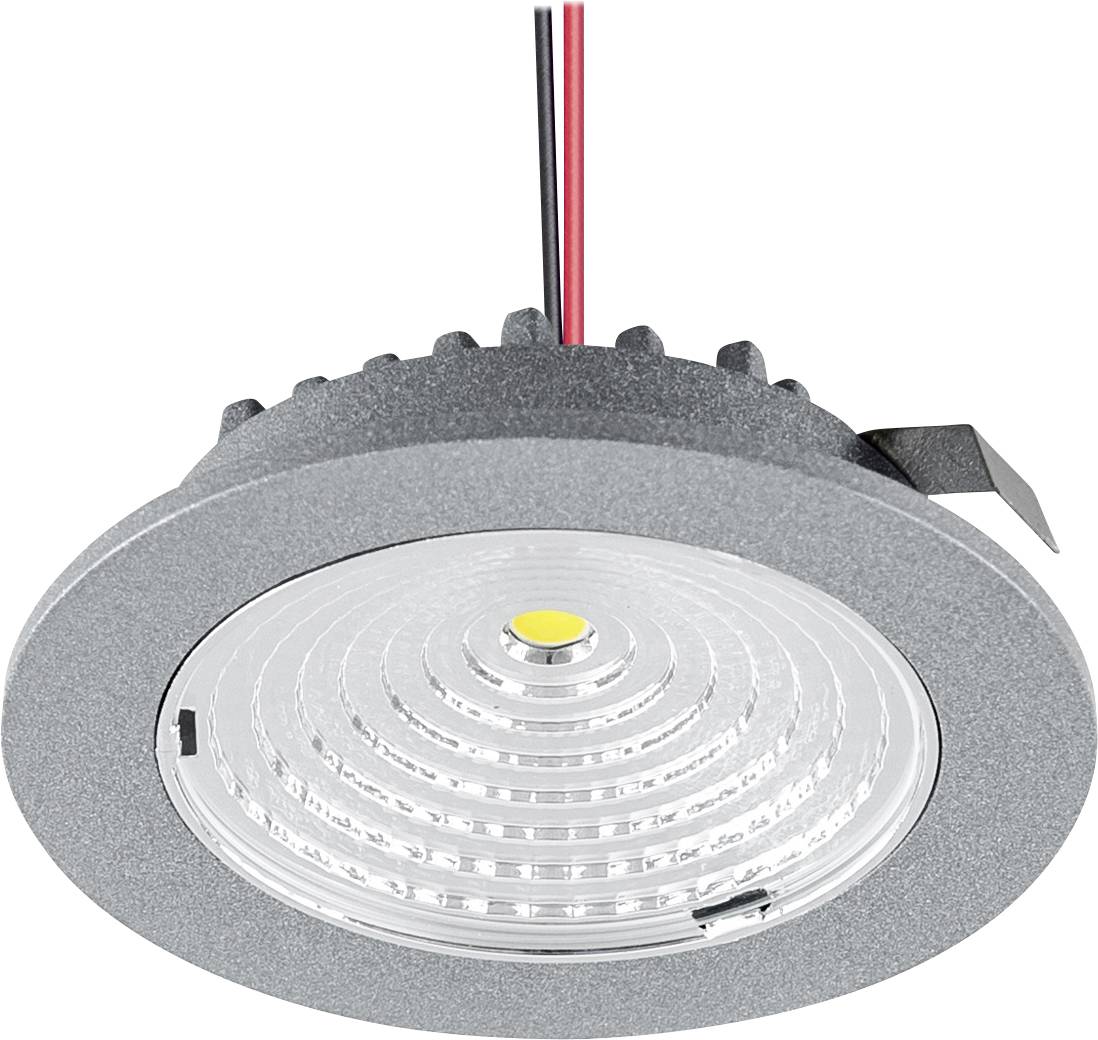 EVN L55031402 L55031402 LED-inbyggnadsbelysning LED LED fast installerad 3 W Grå