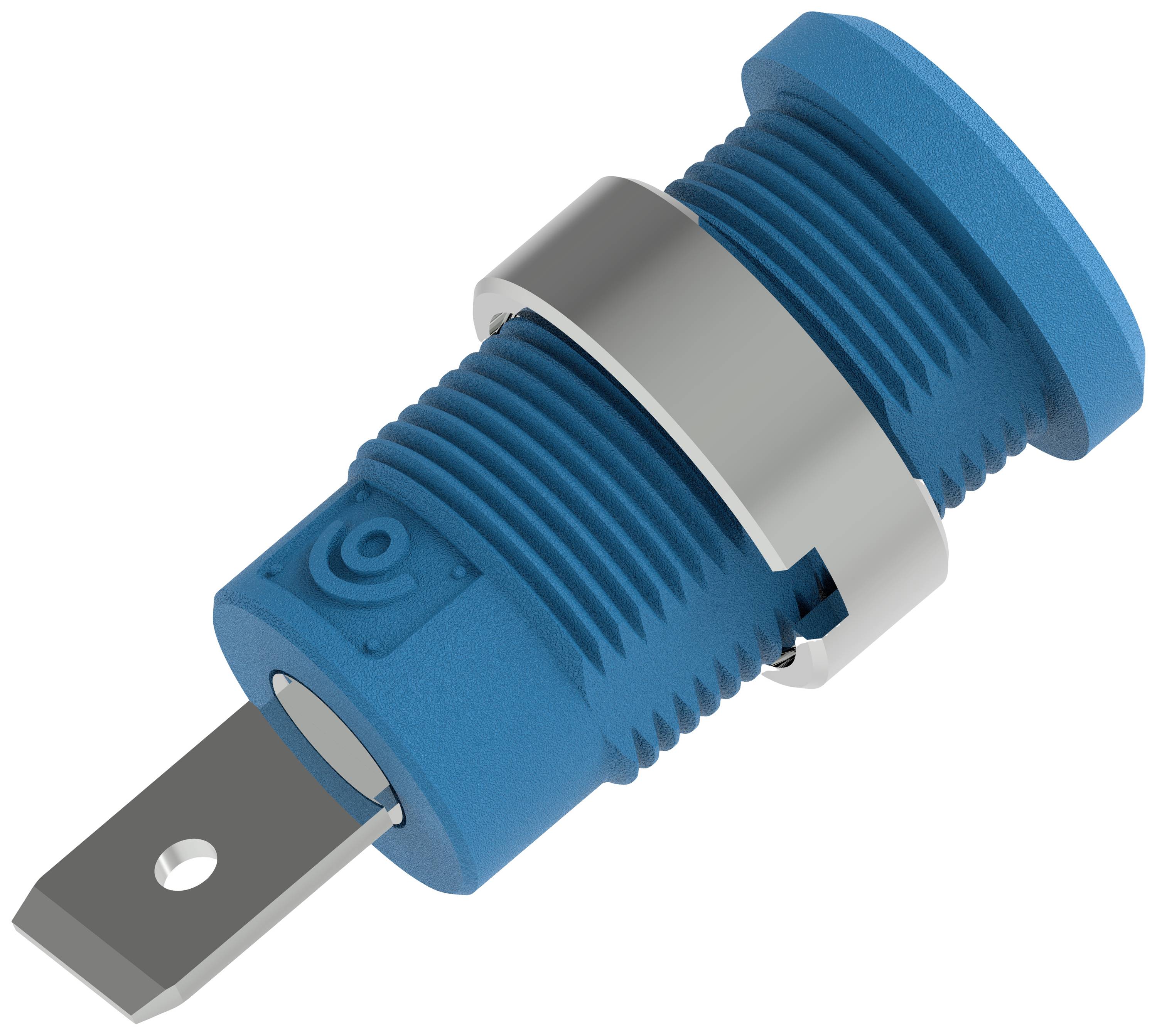 Electro PJP 3266-C-CD1-BL Säkerhets Labhylsa Stift-Ø: 4 mm Blå 1 st