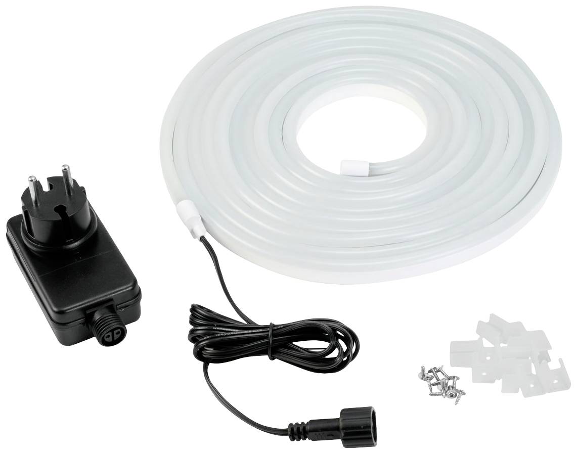 Eurolite Neon Flex Ljusslang LED EEK: F (A – G) 5 m Varmvit