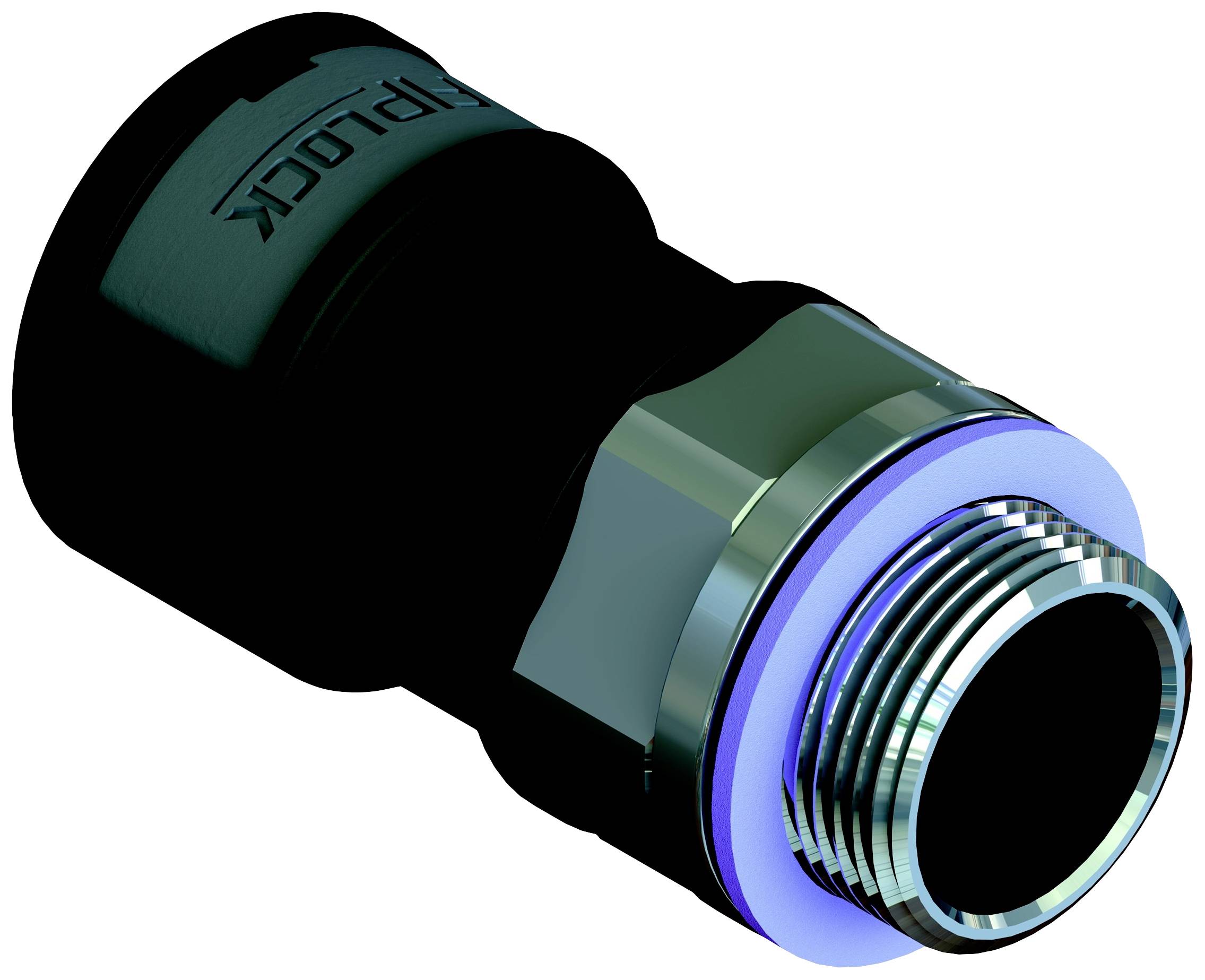 Fränkische Rohrwerke 4891731400 Skruvanslutning 66.3 mm Svart 10 st