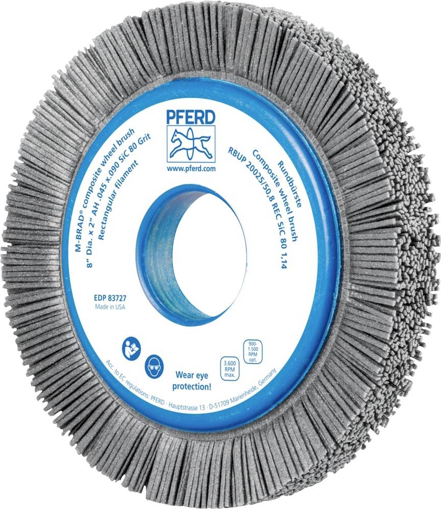 PFERD TOOLS Rundborste RBUP 20025/50,8 REC SiC 80 1,14 79183727 1 st