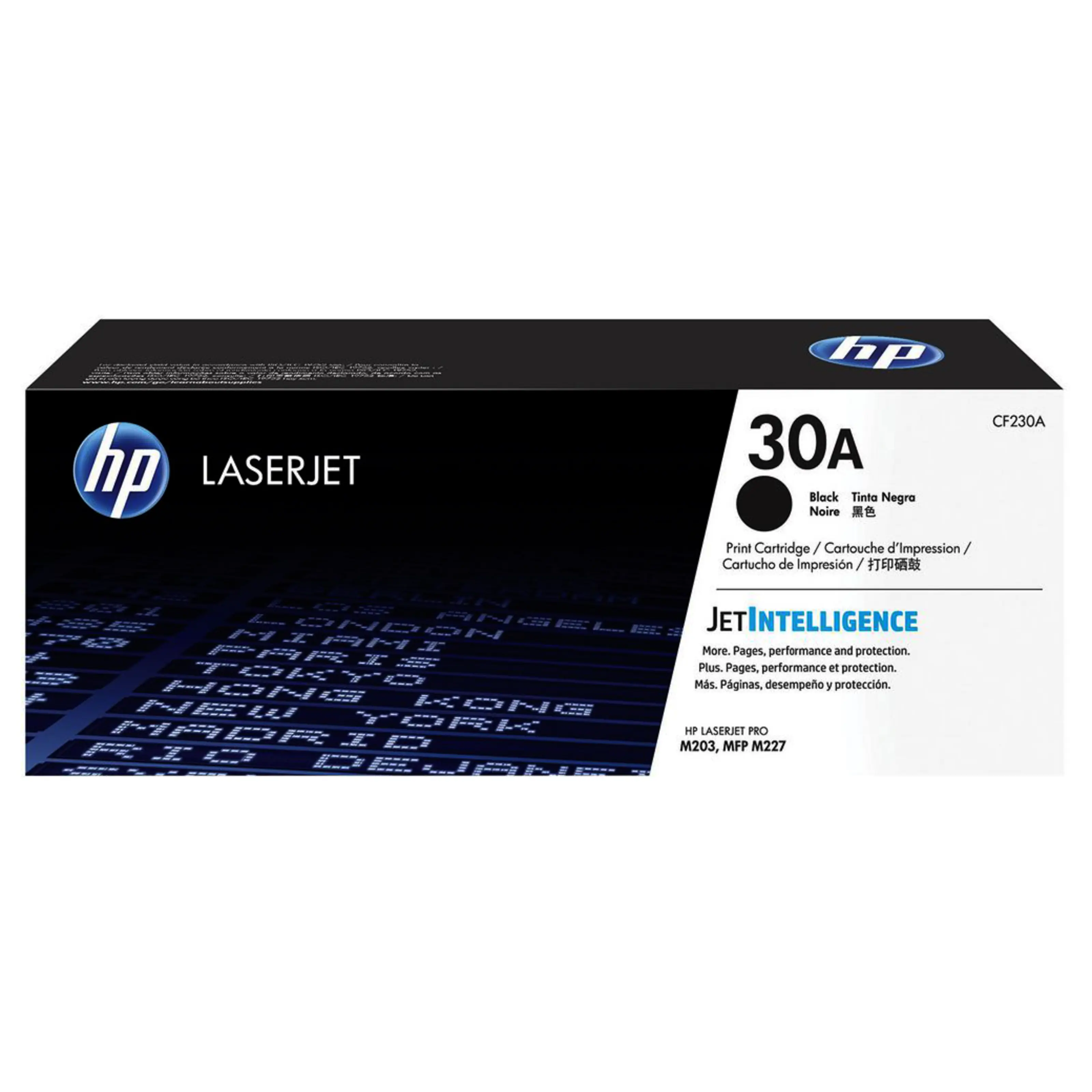 HP Toner 30A Svart