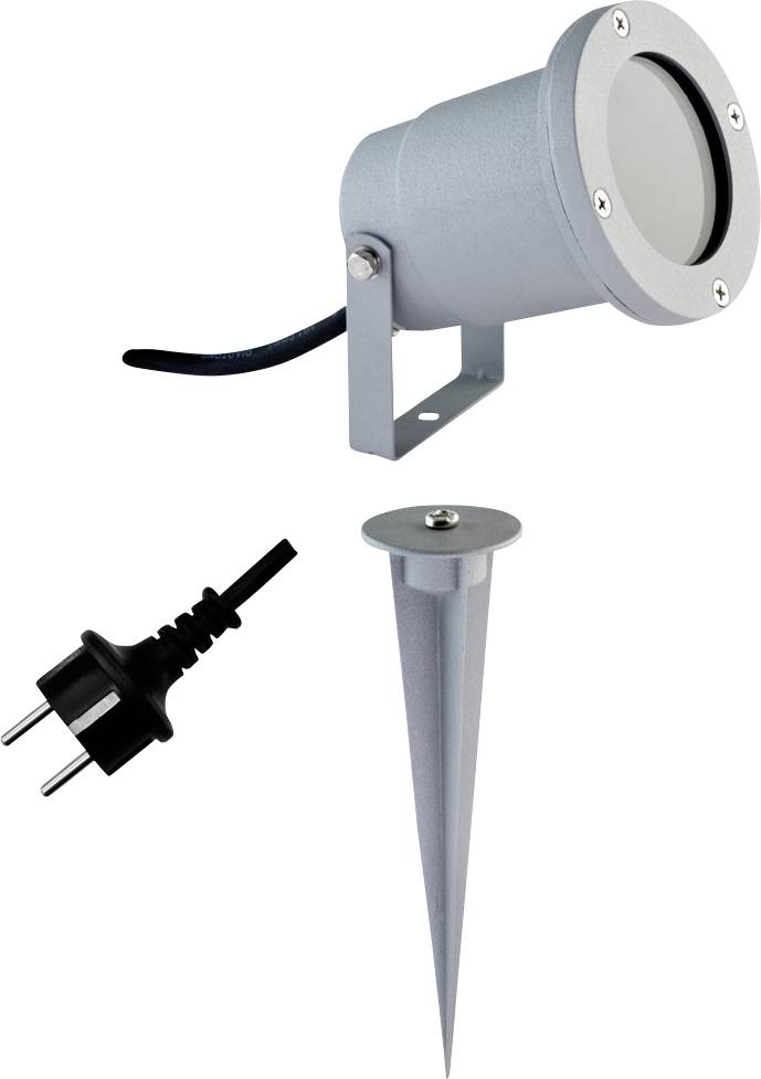 EVN 545234 545234 LED-trädgårdsstrålkastare GU10 35 W Silver