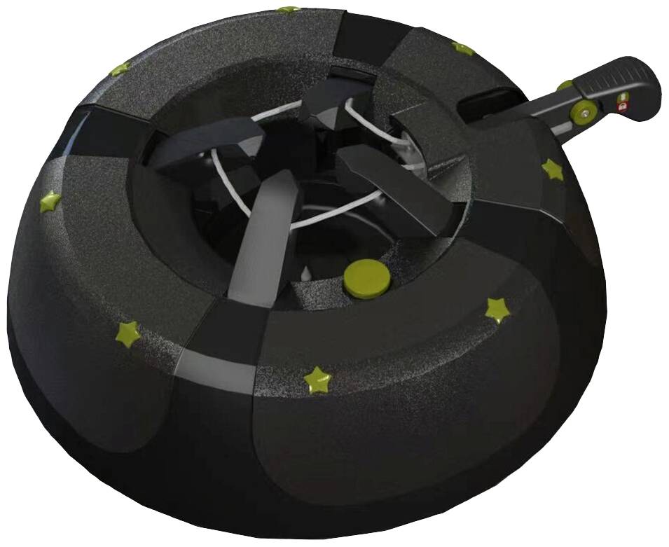 F-H-S International R200 Pro Nature 1 Julgranställ Trädhöjd (max.) 2 m Repteknik med pedal Vattennivåindikator