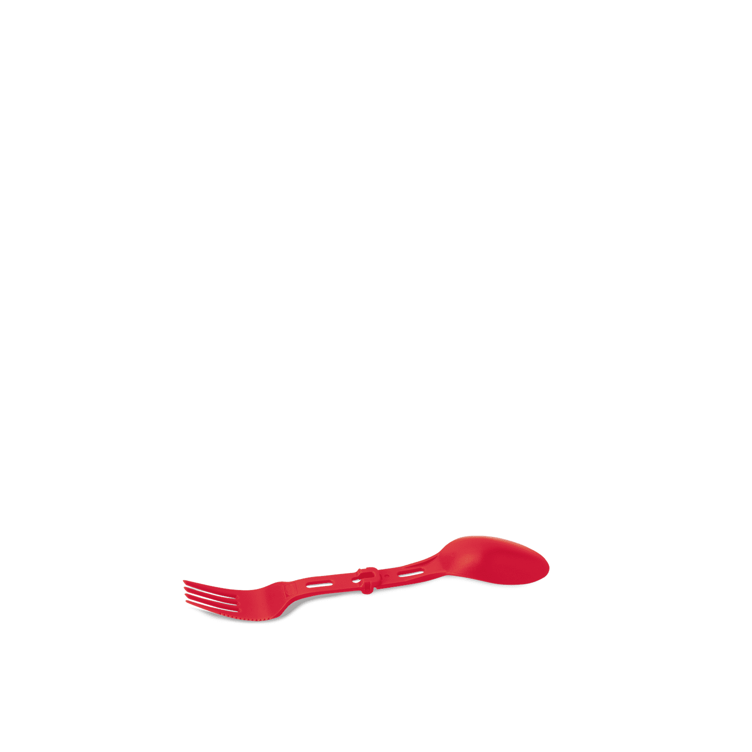 Folding Spork Red