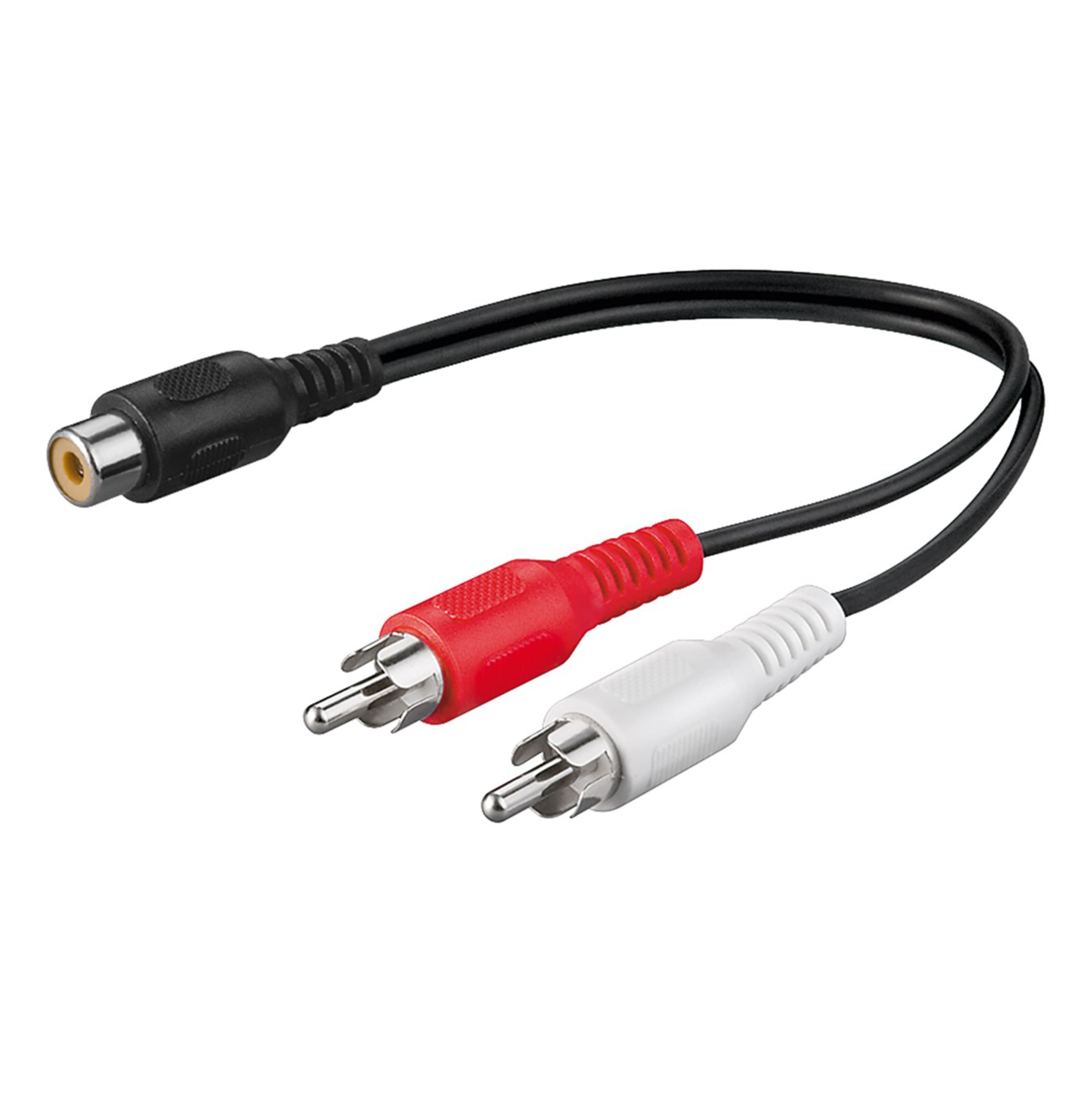 Adapter för subwoofer 2x hane