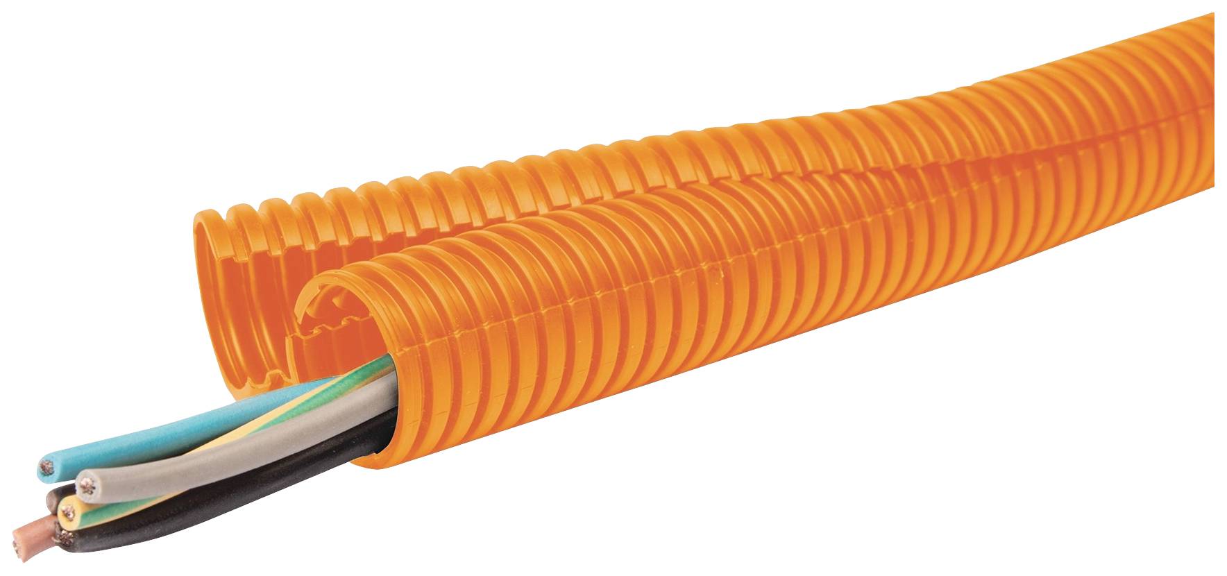 Fränkische Rohrwerke 3840001650 Rör 50 m Orange 50 m