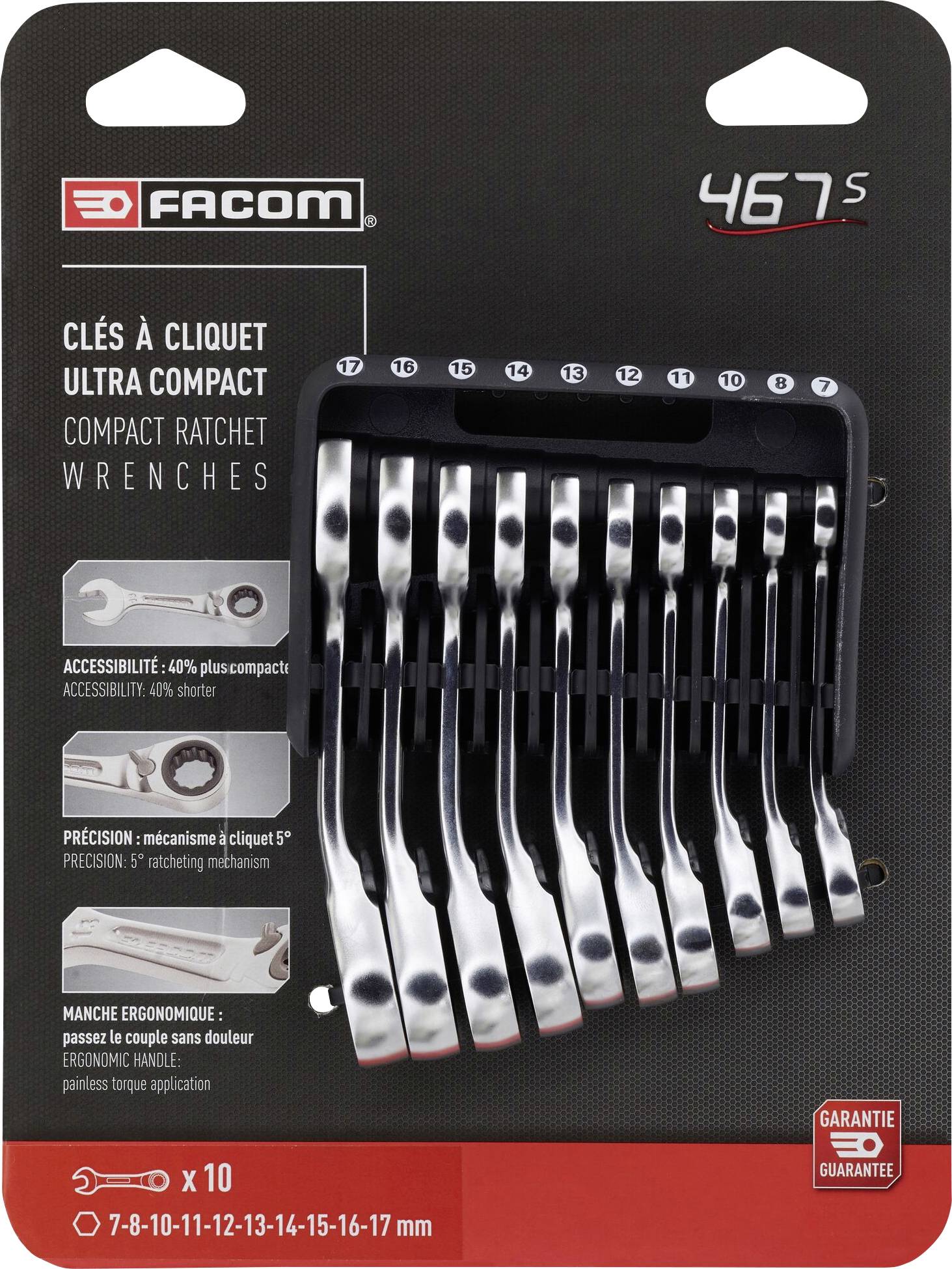 Facom 467BS.JP10PB Spärr-reparationssats