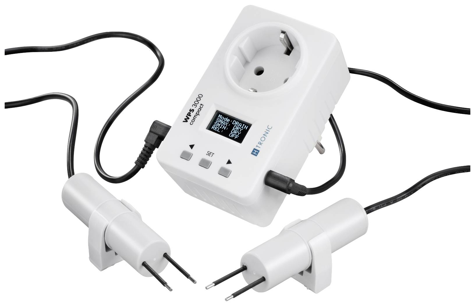 H-Tronic 1114760 WPS3000 compact Vattennivågivare Full, Tom 10 m