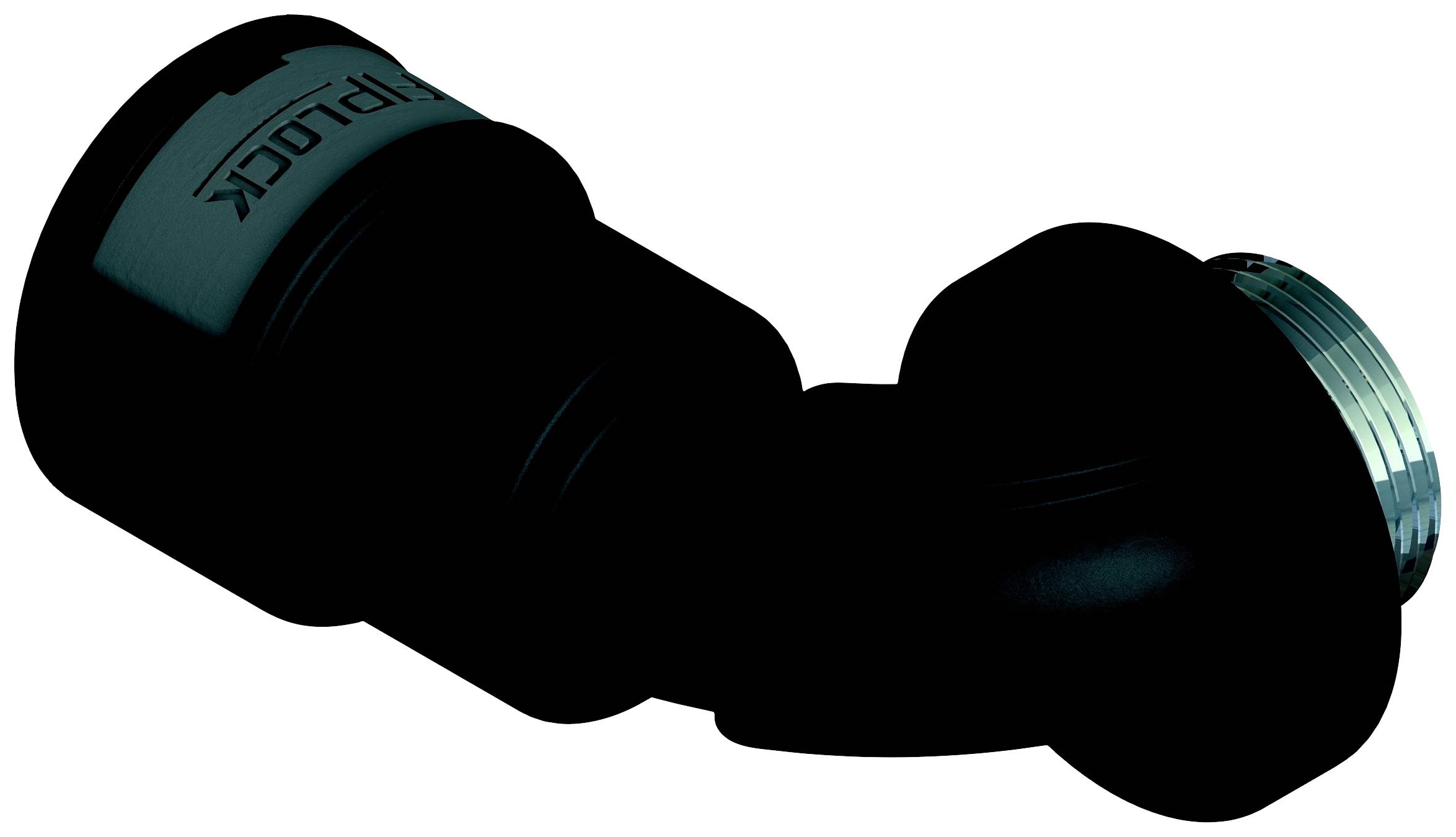 Fränkische Rohrwerke 4890879700 Skruvanslutning 46.5 mm Svart 10 st