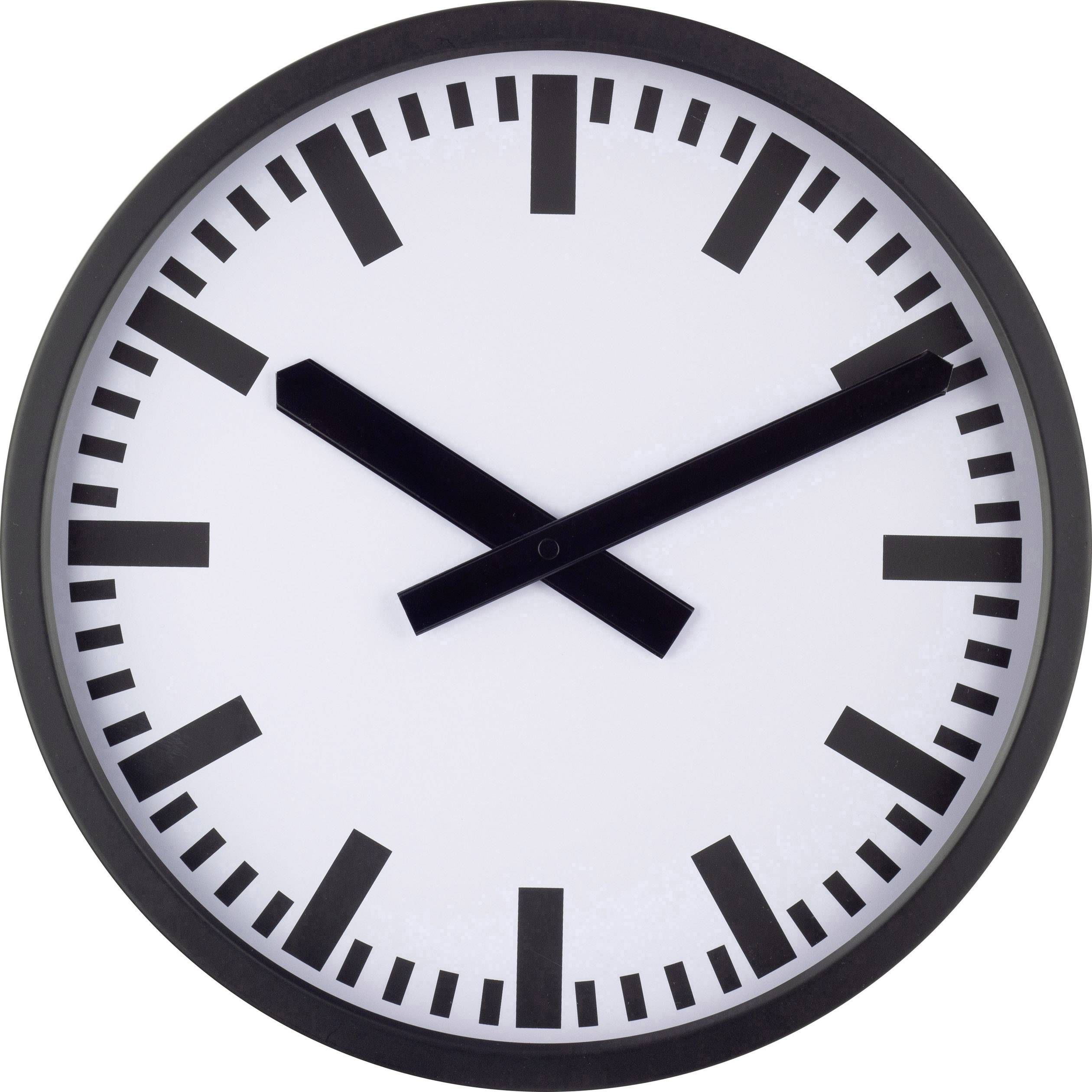 EUROTIME 59540-05 DCF Radioklocka 35 cm x 35 mm x 50 mm Svart (matt)