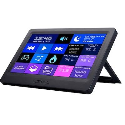 G.Skill WiGiDash PC Command Panel GD-A7P Sladd Konsol för streaming, foto- /videoredigering Utan (styrs av datorn) Svart