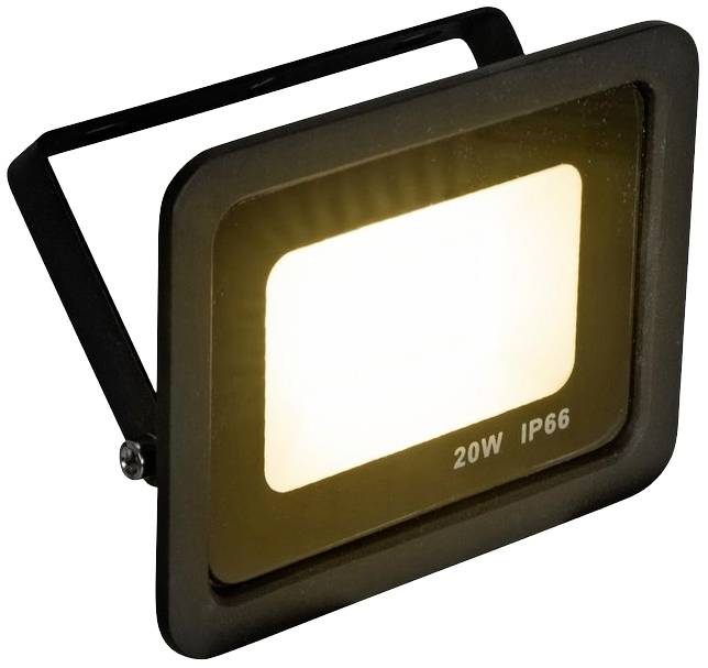 Eurolite FL-20 51915010 Utomhusspotlight EEK: F (A – G) 20 W Ljusfärg: Varmvit