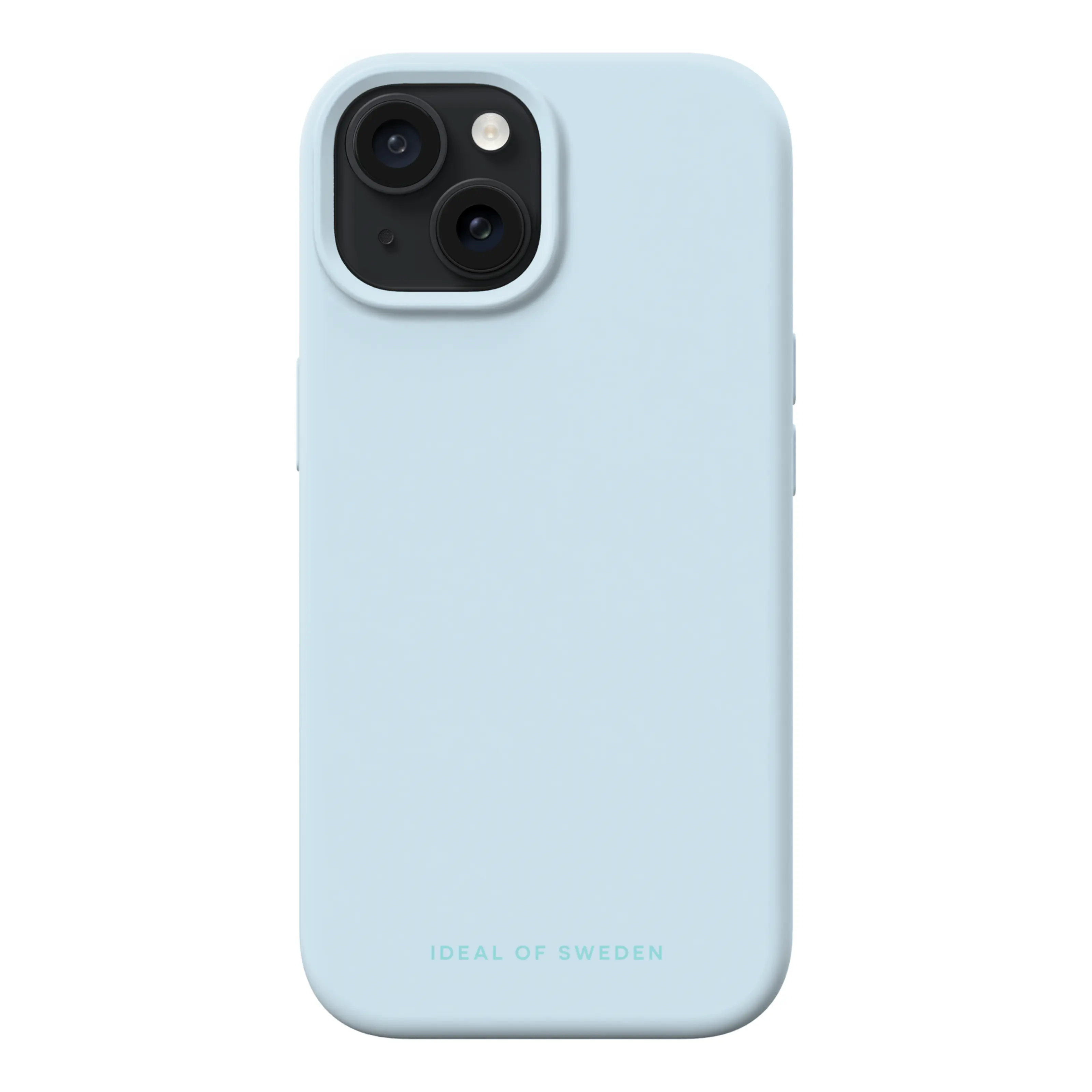 IDEAL OF SWEDEN Silicone MagSafe Case – mobilskal till iPhone 13, 14, 15, 16e och 17e Light Blue