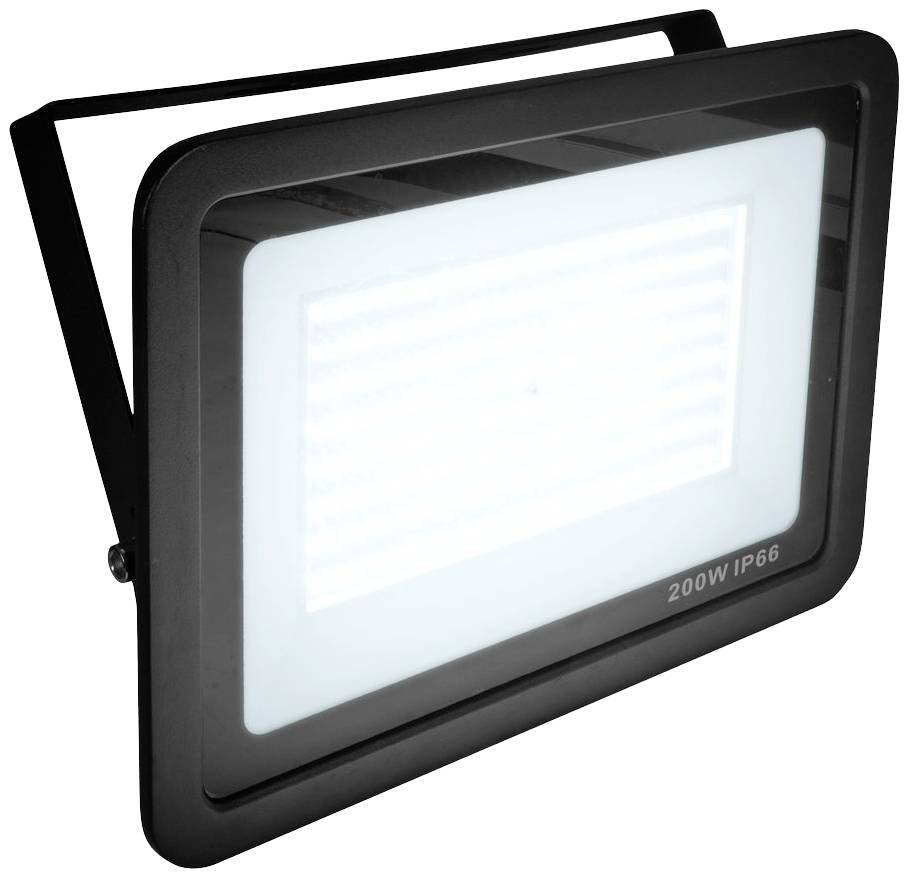 Eurolite FL-200 51915065 Utomhusspotlight EEK: E (A – G) 200 W Ljusfärg: Kallvit
