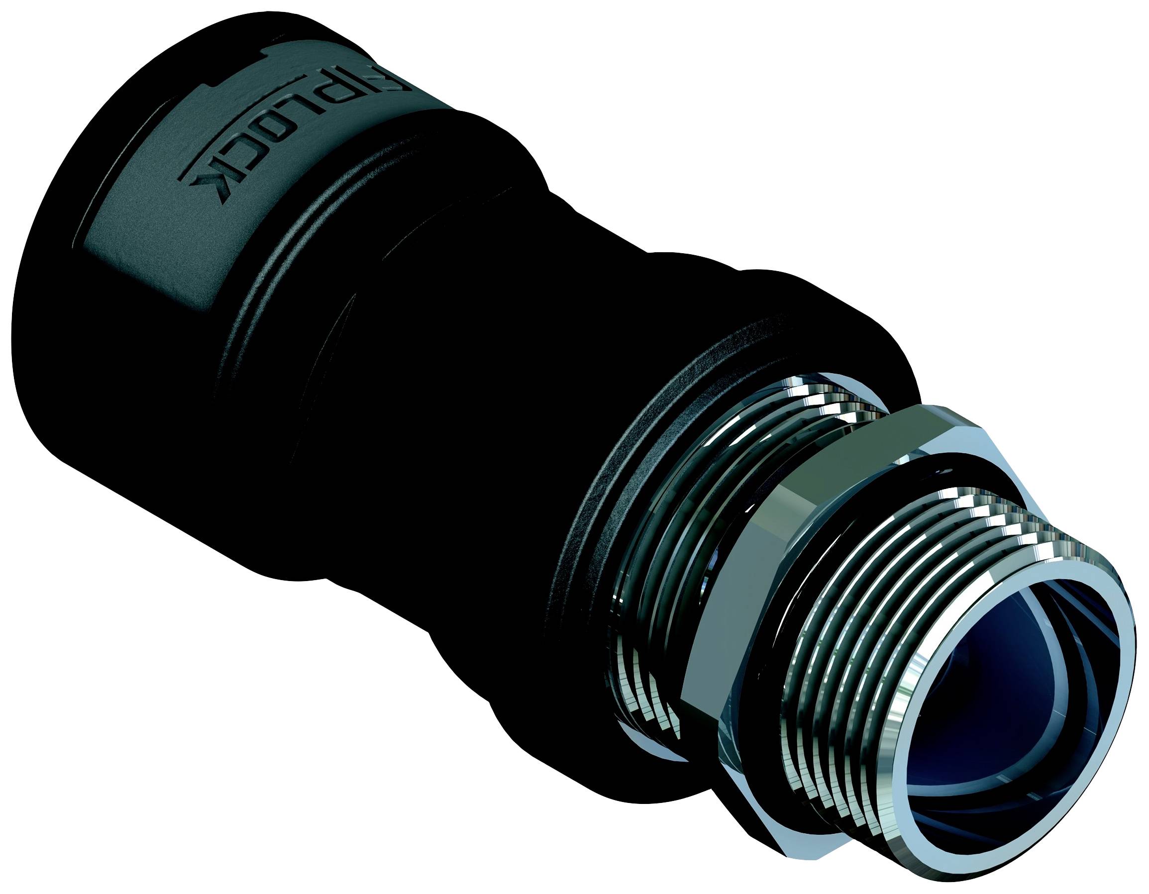 Fränkische Rohrwerke 4890698120 Skruvanslutning 93.4 mm Svart 6 st