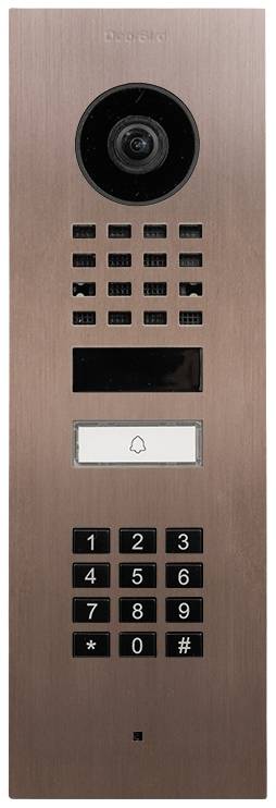 DoorBird D1101KV Unterputz Bronze-Optik IP Video-porttelefon Brons