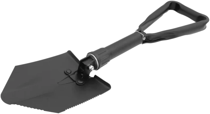 Fällbar spade