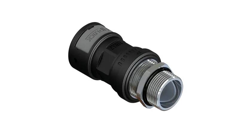Fränkische Rohrwerke 4890698200 Skruvanslutning 85.4 mm Svart 6 st