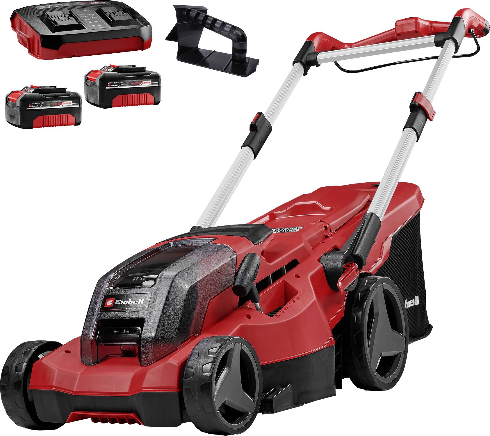 Einhell Professional GP-CM 36/450 Power X-Change Batteri Batteridriven gräsklippare Inklusive Twincharger-laddare, inkl.