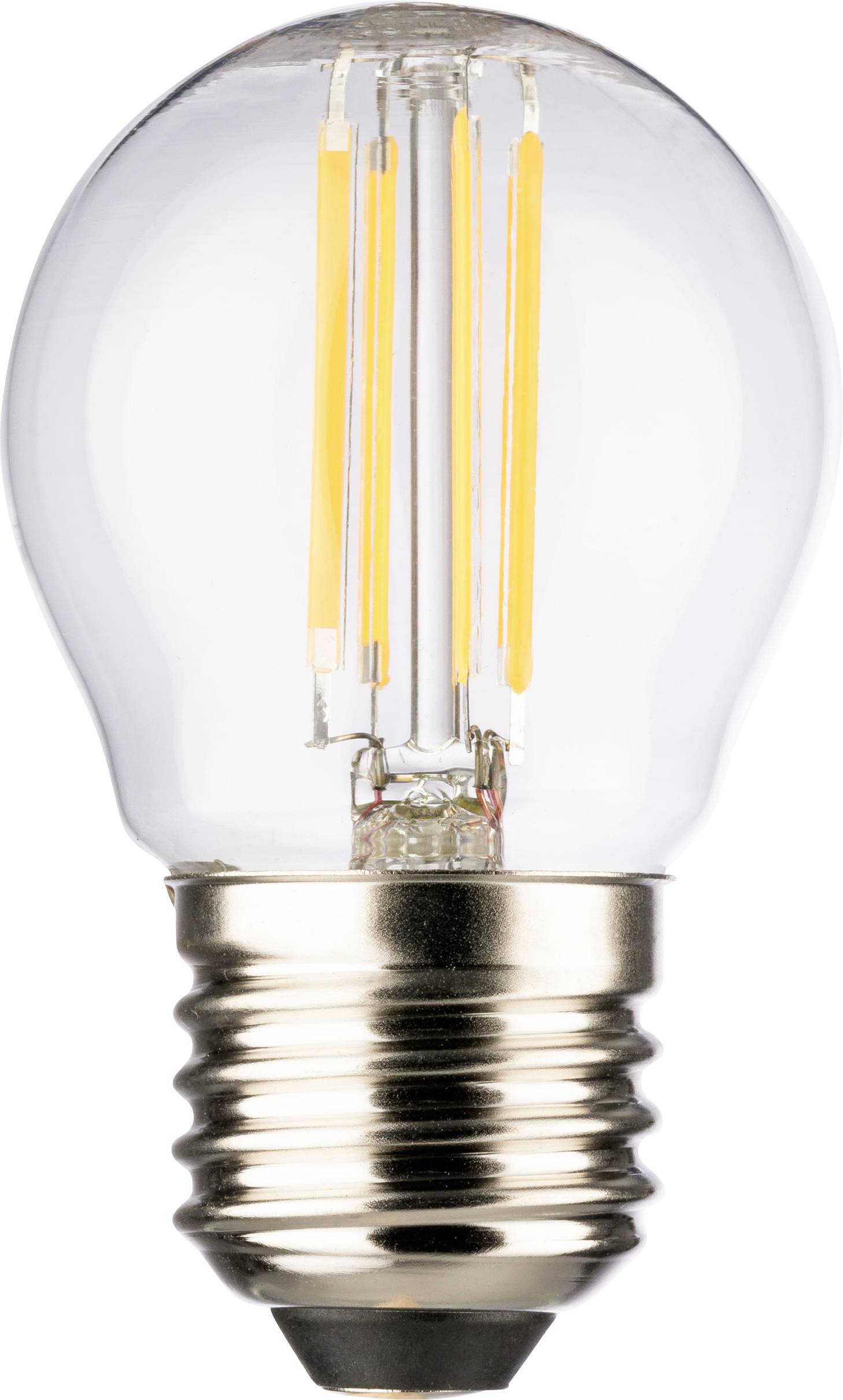 Müller-Licht 400403 LED-lamp EEK F (A – G) E27 Droppform 2.2 W = 25 W Varmvit 1 st