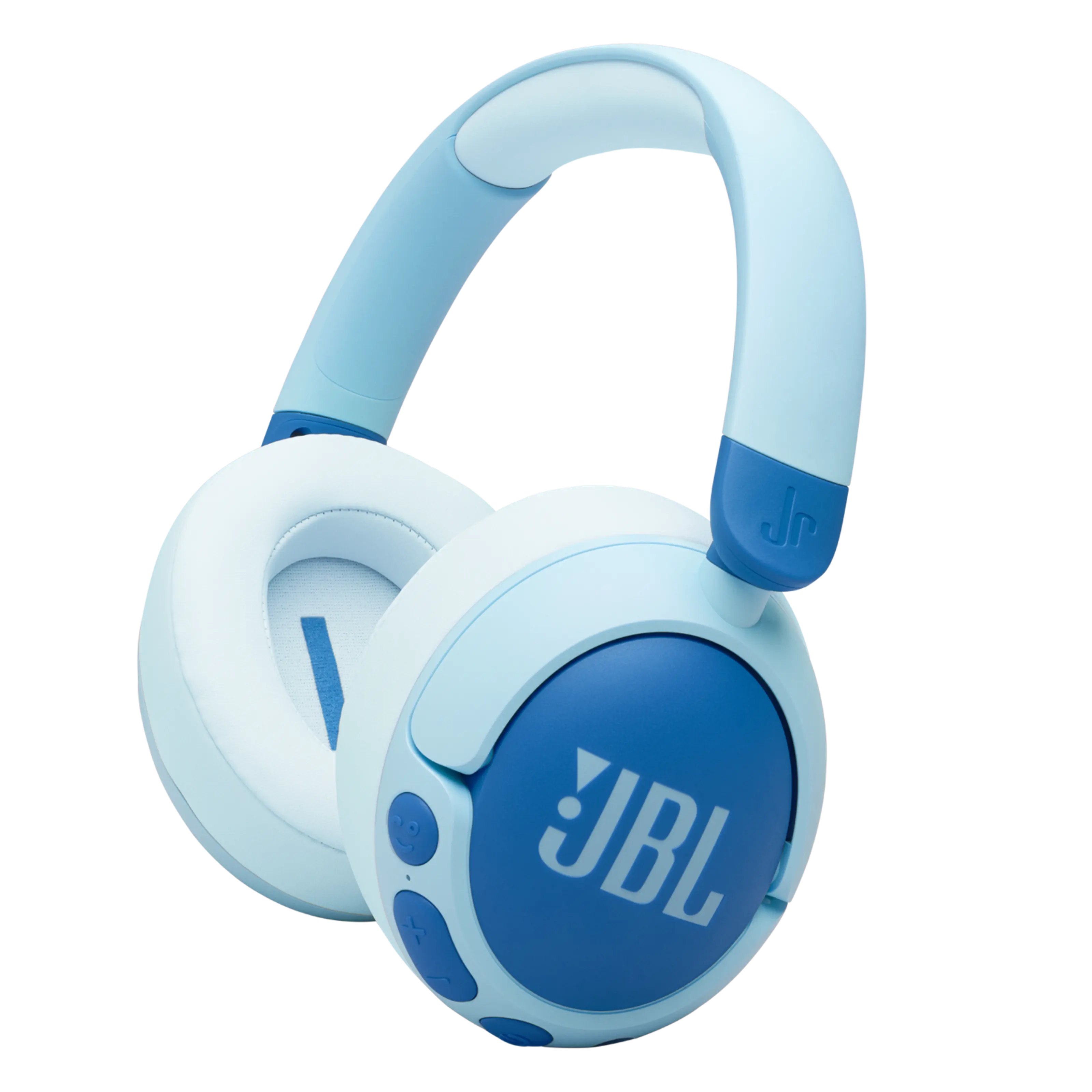 JBL JR470NC Trådlösa hörlurar med volymbegränsning och ANC Blå