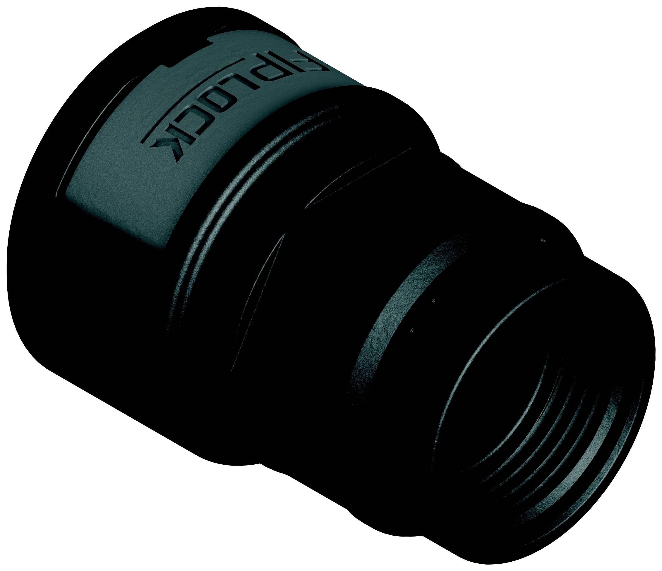 Fränkische Rohrwerke 4891226801 Skruvanslutning 47.4 mm Grå 10 st